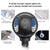 T7-01 Battery Operated Stroller Fan Flexible Tripod Clip On Fan with 3 Speeds and Rotatable Handheld Rechargeable Personal Portable Fan for Baby Car Seat Crib Bike Treadmill